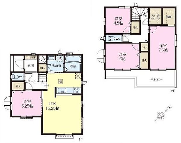 4LDKの魅力的な間取り！LDKはゆったりとした空間で、ご家族との団らん時間が、より一層充実したものになりますね。家族との仲が深まり、自然と笑顔が増えます！