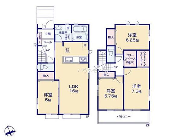 4LDKの魅力的な間取り！LDKはゆったりとした空間で、ご家族との団らん時間が、より一層充実したものになりますね家族との仲が深まり、自然と笑顔が増えそうです！