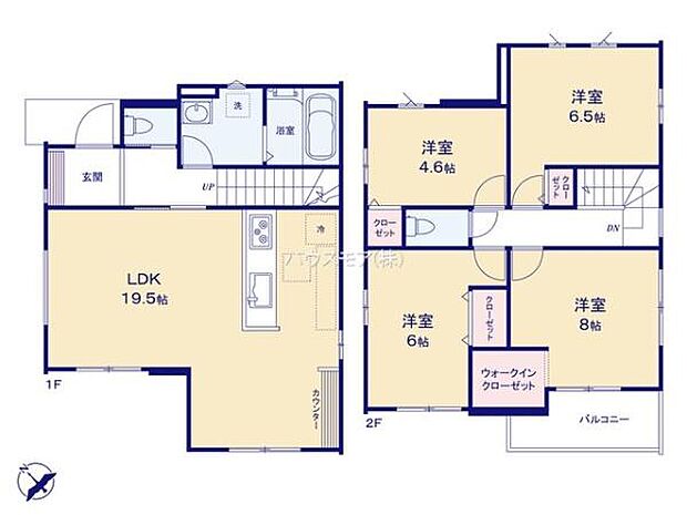 4LDKの魅力的な間取り！LDKはゆったりとした空間で、ご家族との団らん時間が、より一層充実したものになりますね家族との仲が深まり、自然と笑顔が増えそうです！【限定販売会開催中】