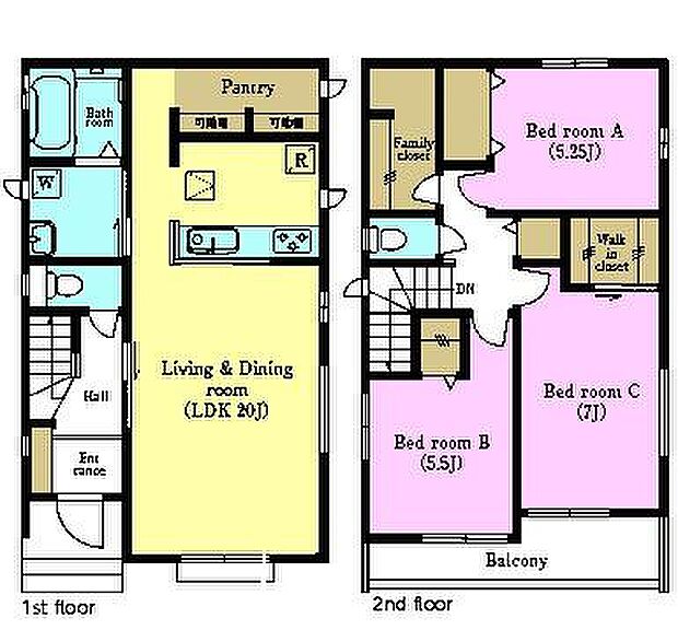 4LDKの魅力的な間取り！LDKはゆったりとした空間で、ご家族との団らん時間が、より一層充実したものになりますね家族との仲が深まり、自然と笑顔が増えそうです！