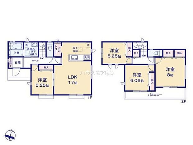 4LDKの魅力的な間取り！LDKはゆったりとした空間で、ご家族との団らん時間が、より一層充実したものになりますね家族との仲が深まり、自然と笑顔が増えそうです！