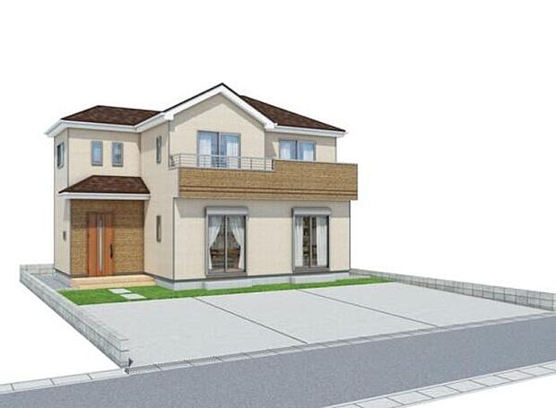 こちらは完成予想パースになります！周辺環境や他物件もまとめてご案内可能です！不動産の事ならどんな事でもお気軽にご相談ください。