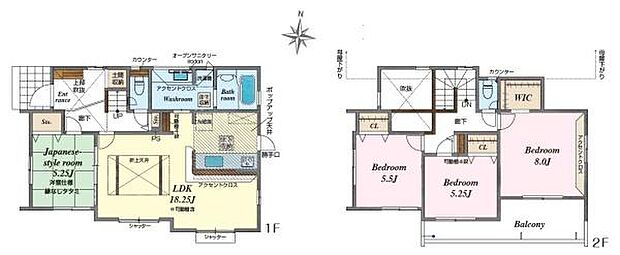 4LDKの魅力的な間取り!LDKはゆったりとした空間で、ご家族との団らん時間が、より一層充実したものになりますね。家族との仲が深まり、自然と笑顔が増えます!