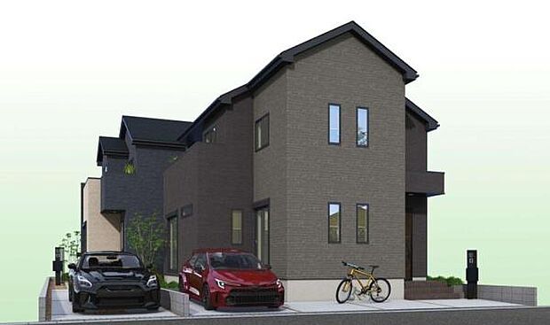 こちらは完成予想パースになります!周辺環境や他物件もまとめてご案内可能です!不動産の事ならどんな事でもお気軽にご相談ください。