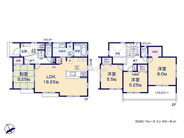 4LDKの魅力的な間取り!LDKはゆったりとした空間で、ご家族との団らん時間が、より一層充実したものになりますね!家族との仲が深まり、自然と笑顔が増えそうです!