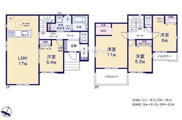 4LDKの魅力的な間取り！LDKはゆったりとした空間で、ご家族との団らん時間が、より一層充実したものになりますね家族との仲が深まり、自然と笑顔が増えそうです！