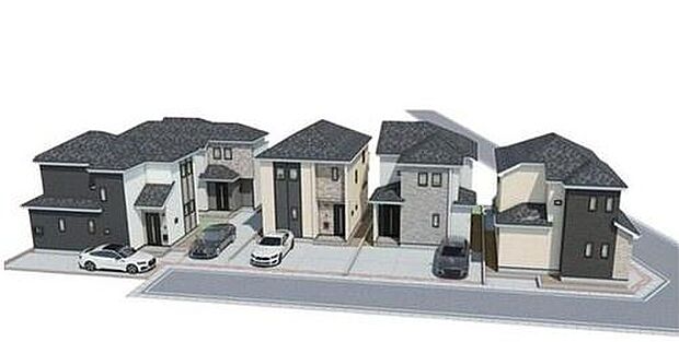 こちらは完成予想パースになります!周辺環境や他物件もまとめてご案内可能です!不動産の事ならどんな事でもお気軽にご相談ください。