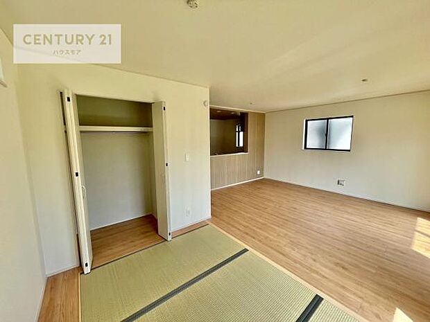 収納もたっぷり！和室の使い方は無限大！家事・お昼寝スペース、ゲストルーム等いろいろな用途で活躍しますね！