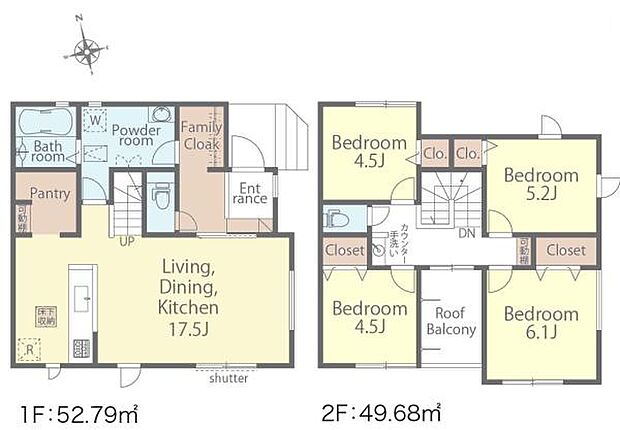 4LDKの魅力的な間取り！LDKはゆったりとした空間で、ご家族との団らん時間が、より一層充実したものになりますね家族との仲が深まり、自然と笑顔が増えそうです！【限定販売会開催中】