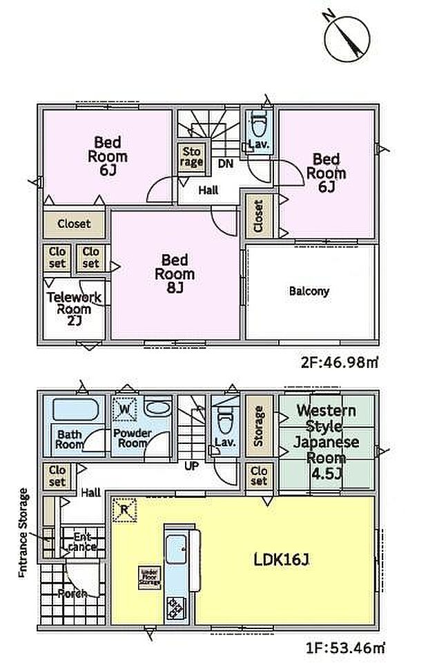 4LDKの魅力的な間取り！LDKはゆったりとした空間で、ご家族との団らん時間が、より一層充実したものになりますね家族との仲が深まり、自然と笑顔が増えそうです！