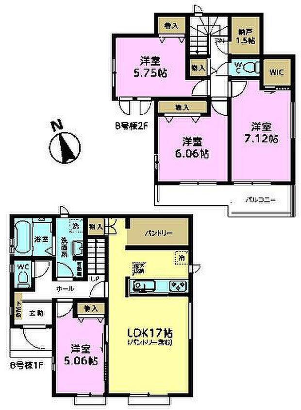 4SLDKの魅力的な間取り!LDKはゆったりとした空間で、ご家族との団らん時間が、より一層充実したものになりますね!家族との仲が深まり、自然と笑顔が増えそうです!