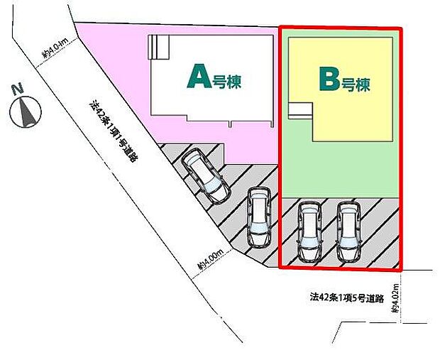 カースペースは2台付き!セカンドカー持ちの方や急な来客時にも安心ですね。物件探しのご条件・ご要望などありましたら、何なりとスタッフまでお申し付けください!