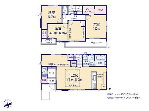 3LDKの魅力的な間取り！LDKはゆったりとした空間で、ご家族との団らん時間が、より一層充実したものになりますね！家族との仲が深まり、自然と笑顔が増えそうです！