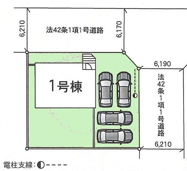 カースペースは4台付き!セカンドカー持ちの方や急な来客時にも安心ですね。物件探しのご条件・ご要望などありましたら、何なりとスタッフまでお申し付けください!