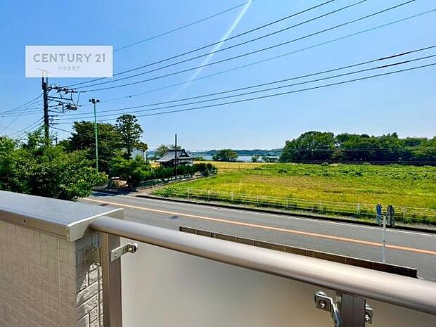 落ち着きある住宅街、周囲には高い建物がなく、緑が多く空が広く開放感があり、陽当りを大きく遮られることもありません。気持ちの良い風が通り抜ける街並みです。