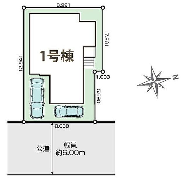 カースペースは2台付き!セカンドカー持ちの方や急な来客時にも安心ですね。物件探しのご条件・ご要望などありましたら、何なりとスタッフまでお申し付けください!