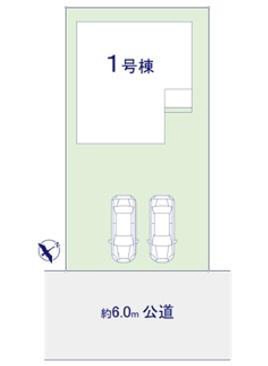 カースペースが2台あります！来客や家族のお車が停められて便利！マイカーをもってワンランク上の生活へ！