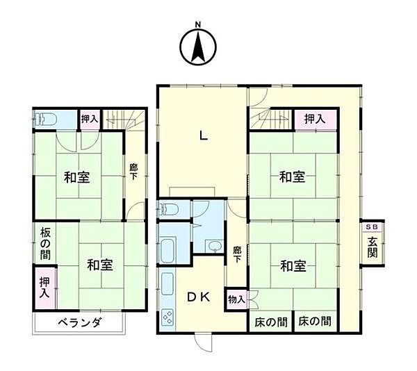 間取り：308000187338