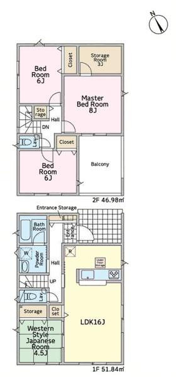 4SLDKの魅力的な間取り!LDKはゆったりとした空間で、ご家族との団らん時間が、より一層充実したものになりますね家族との仲が深まり、自然と笑顔が増えそうです!