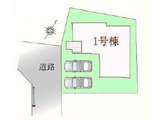 カースペースは2台付き!セカンドカー持ちの方や急な来客時にも安心ですね。