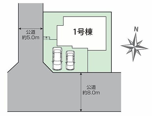 カースペースは2台付き！セカンドカー持ちの方や急な来客時にも安心ですね。物件探しのご条件・ご要望などありましたら、何なりとスタッフまでお申し付けください！