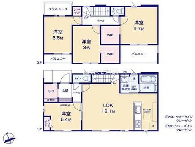 4LDKの魅力的な間取り！LDKはゆったりとした空間で、ご家族との団らん時間が、より一層充実したものになりますね家族との仲が深まり、自然と笑顔が増えそうです！