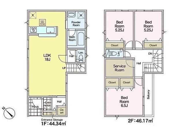3SLDKの魅力的な間取り！LDKはゆったりとした空間で、ご家族との団らん時間が、より一層充実したものになりますね。家族との仲が深まり、自然と笑顔が増えます！