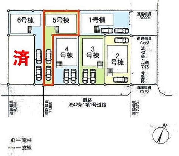 カースペースは2台付き！セカンドカー持ちの方や急な来客時にも安心ですね。物件探しのご条件・ご要望などありましたら、何なりとスタッフまでお申し付けください！