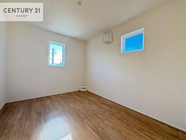 掃き出し窓がないお部屋は、お子様のお部屋としても安心です！