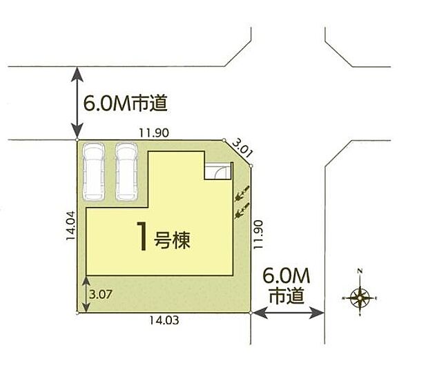 カースペースは2台付き！セカンドカー持ちの方や急な来客時にも安心ですね。物件探しのご条件・ご要望などありましたら、何なりとスタッフまでお申し付けください！