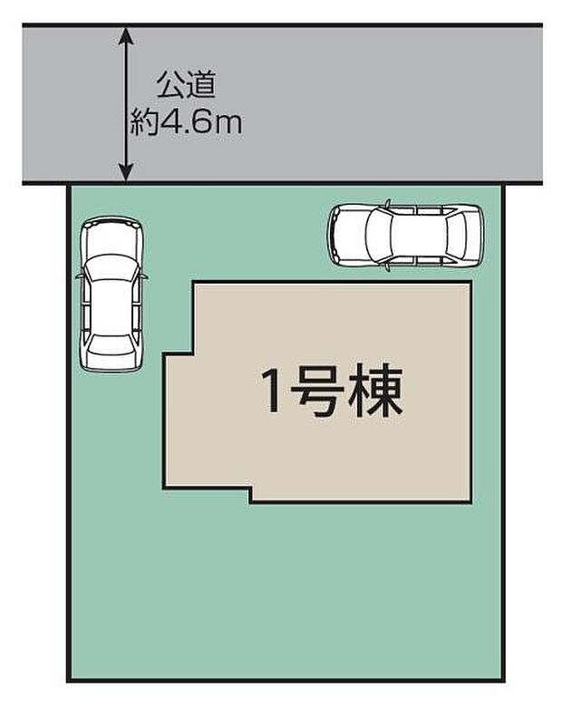 カースペースは2台付き！セカンドカー持ちの方や急な来客時にも安心ですね。物件探しのご条件・ご要望などありましたら、何なりとスタッフまでお申し付けください！