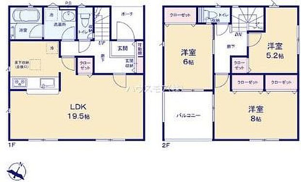 3LDKの魅力的な間取り！LDKはゆったりとした空間で、ご家族との団らん時間が、より一層充実したものになりますね！家族との仲が深まり、自然と笑顔が増えそうです！