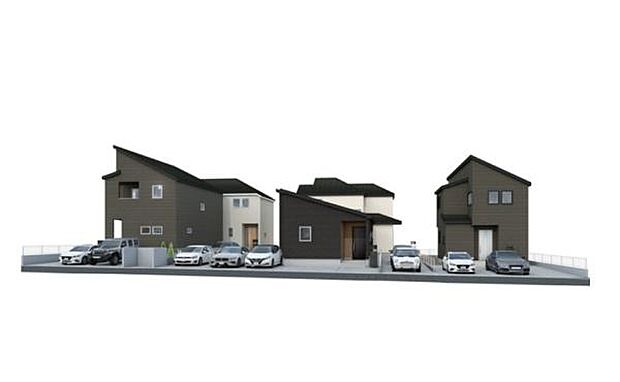 こちらは完成予想図です！周辺環境や他物件もまとめてご案内可能です！不動産の事ならどんな事でもお気軽にご相談ください。