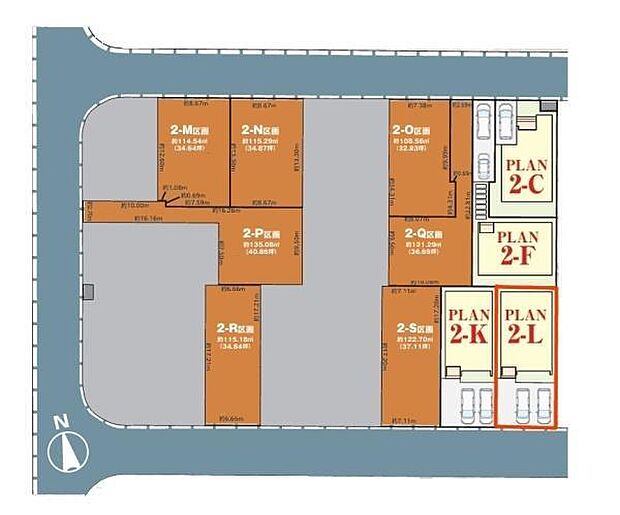 カースペースは2台付き！セカンドカー持ちの方や急な来客時にも安心ですね。