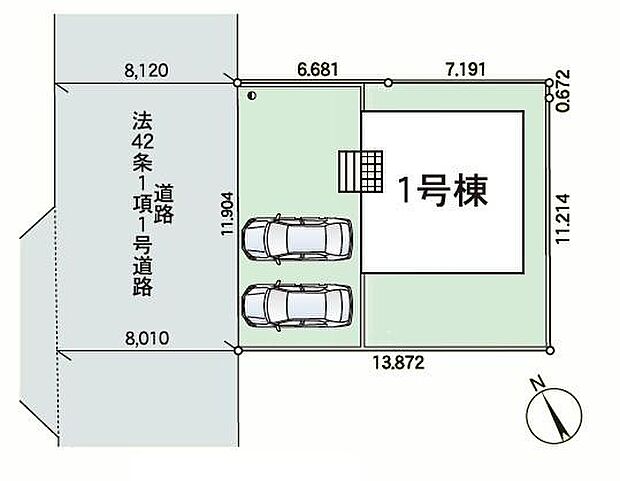 カースペースは2台付き！セカンドカー持ちの方や急な来客時にも安心ですね。物件探しのご条件・ご要望などありましたら、何なりとスタッフまでお申し付けください！