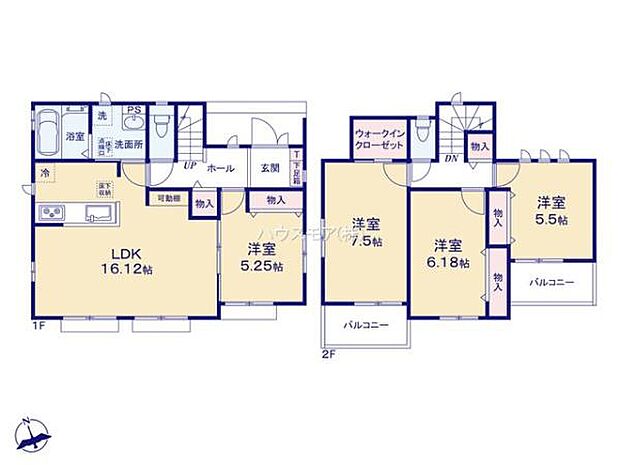 4LDKの魅力的な間取り！LDKはゆったりとした空間で、ご家族との団らん時間が、より一層充実したものになりますね家族との仲が深まり、自然と笑顔が増えそうです！