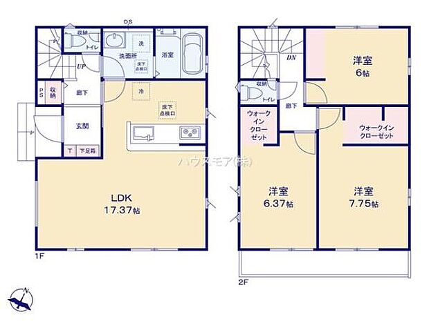 3LDKの魅力的な間取り！LDKはゆったりとした空間で、ご家族との団らん時間が、より一層充実したものになりますね家族との仲が深まり、自然と笑顔が増えそうです！