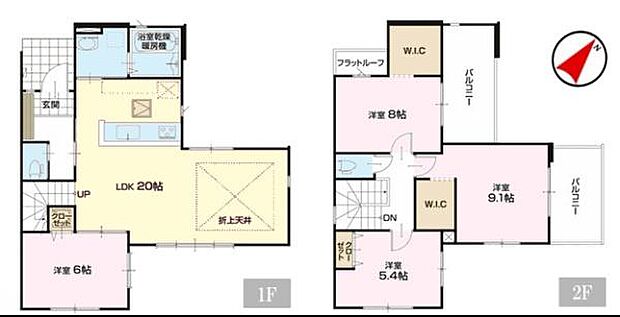 4LDKの魅力的な間取り！LDKはゆったりとした空間で、ご家族との団らん時間が、より一層充実したものになりますね家族との仲が深まり、自然と笑顔が増えそうです！