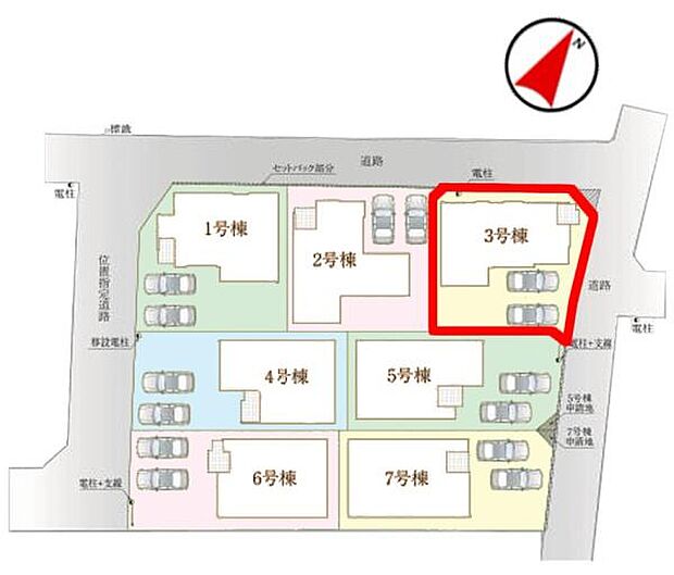 カースペースは2台付き！セカンドカー持ちの方や急な来客時にも安心ですね。物件探しのご条件・ご要望などありましたら、何なりとスタッフまでお申し付けください！