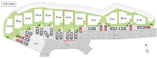 カースペースは2台付き！セカンドカー持ちの方や急な来客時にも安心ですね。