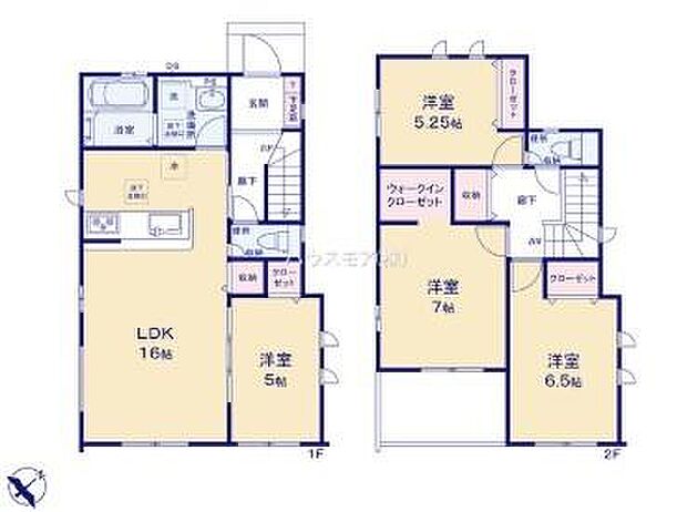 4LDKの魅力的な間取り！LDKはゆったりとした空間で、ご家族との団らん時間が、より一層充実したものになりますね家族との仲が深まり、自然と笑顔が増えそうです！