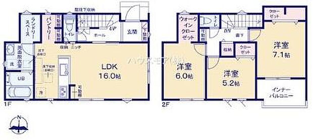 3LDKの魅力的な間取り！LDKはゆったりとした空間で、ご家族との団らん時間が、より一層充実したものになりますね家族との仲が深まり、自然と笑顔が増えそうです！