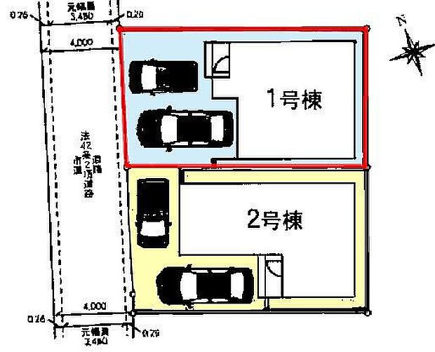 カースペースは2台付き！セカンドカー持ちの方や急な来客時にも安心ですね。【現地販売開催中！】