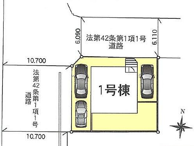 カースペースは3台付き！セカンドカー持ちの方や急な来客時にも安心ですね。物件探しのご条件・ご要望などありましたら、何なりとスタッフまでお申し付けください！