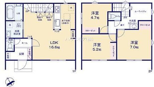 3LDKの魅力的な間取り！LDKはゆったりとした空間で、ご家族との団らん時間が、より一層充実したものになりますね家族との仲が深まり、自然と笑顔が増えそうです！