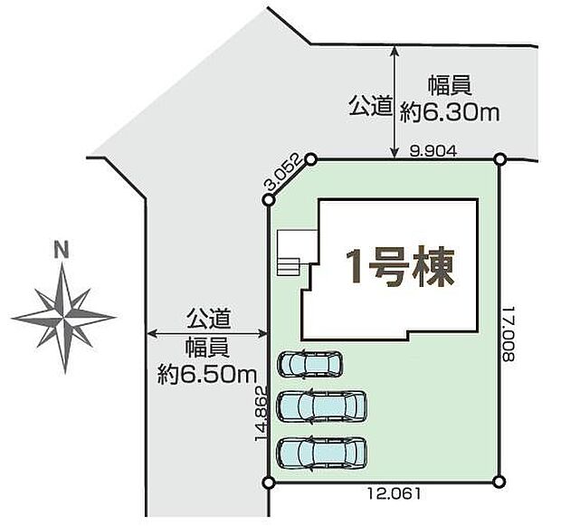 カースペースは3台付き！セカンドカー持ちの方や急な来客時にも安心ですね。物件探しのご条件・ご要望などありましたら、何なりとスタッフまでお申し付けください！【現地販売会開催中】