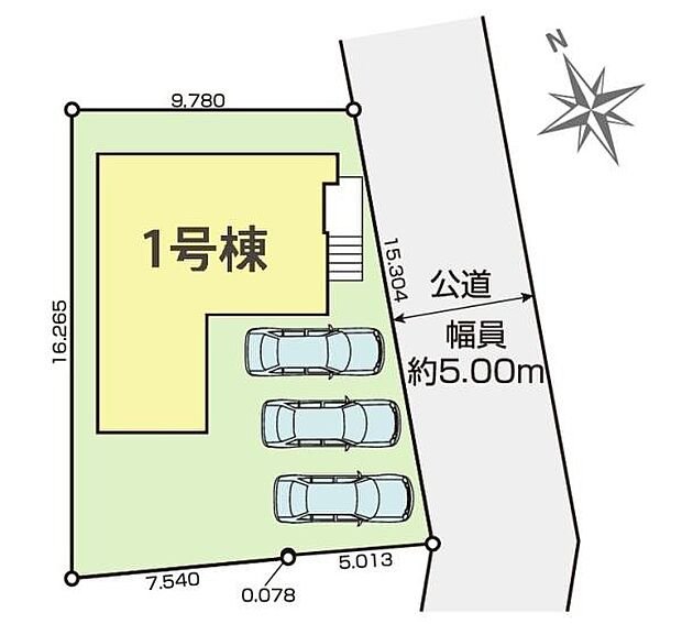 カースペースは3台付き！セカンドカー持ちの方や急な来客時にも安心ですね。物件探しのご条件・ご要望などありましたら、何なりとスタッフまでお申し付けください！