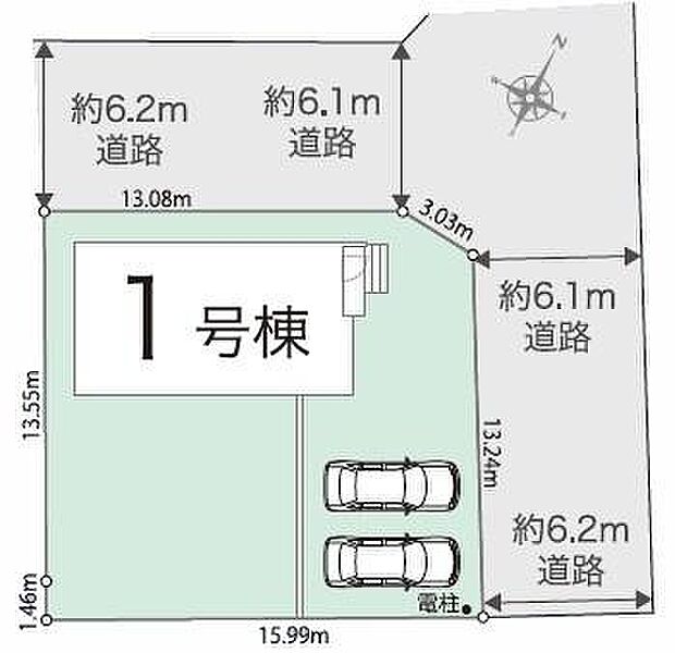カースペースは2台付き！セカンドカー持ちの方や急な来客時にも安心ですね。物件探しのご条件・ご要望などありましたら、何なりとスタッフまでお申し付けください！【現地販売会開催中】