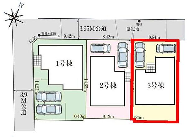 カースペースは2台付き！セカンドカー持ちの方や急な来客時にも安心ですね。物件探しのご条件・ご要望などありましたら、何なりとスタッフまでお申し付けください！
