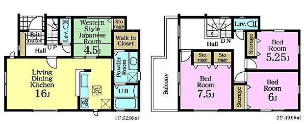 4LDKの魅力的な間取り！LDKはゆったりとした空間で、ご家族との団らん時間が、より一層充実したものになりますね家族との仲が深まり、自然と笑顔が増えそうです！